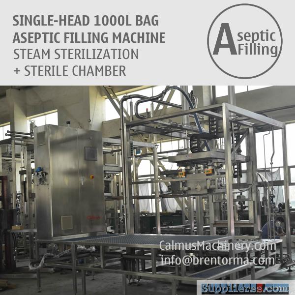 1000 Litre Tote Filling Machine 1000L IBC Liner Bag Aseptic Filler