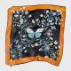 Square Printed Silk Scarf For Women83