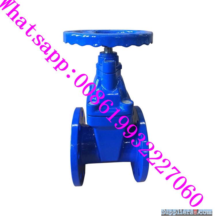Double Flanged 36 Inch Wcb Large Non Rising Stem CF8 Stainless Steel CF8m Ductile Iron API