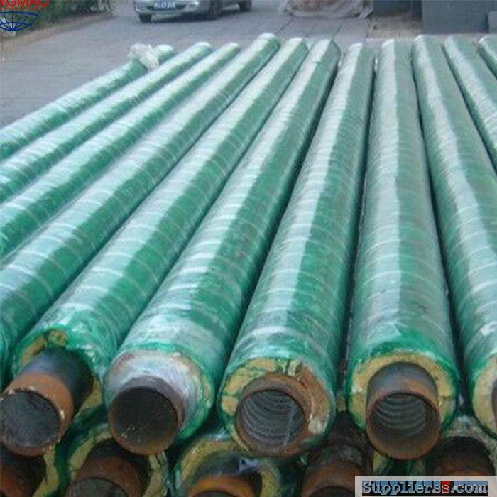 Glass reinforced plastic anti-corrosion thermal insulation pipe