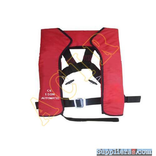 150N Single Air Chamber Inflatable Life Jacket90