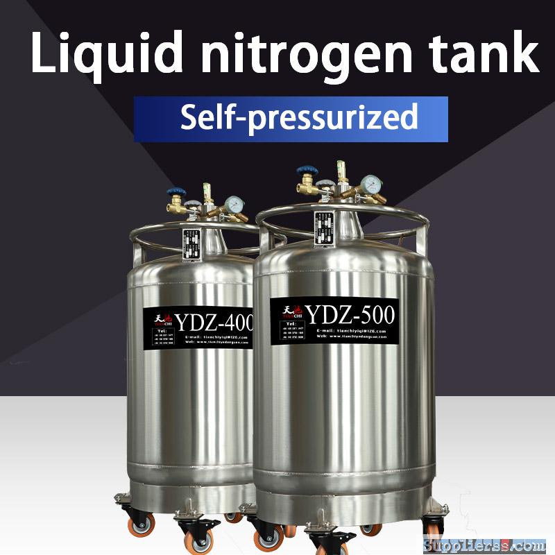 Low-Pressure Cryogenic Liquid Nitrogen Storage Tank 15-Liter For Cryotherapy Cryochamber