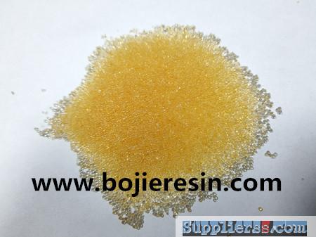Chelating resin for extraction and separation of metal ions