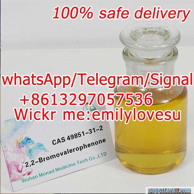 49851-31-2/49851?2-Bromovalerophenone Cas 49851-31-2 to Russia?WICKR:EmilyloveSu