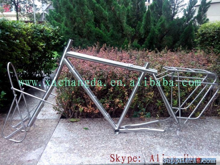 Titanium Cyclocross Bike Frame With Coupler Titanium Bike Frame With S&S Coupler Titanium 
