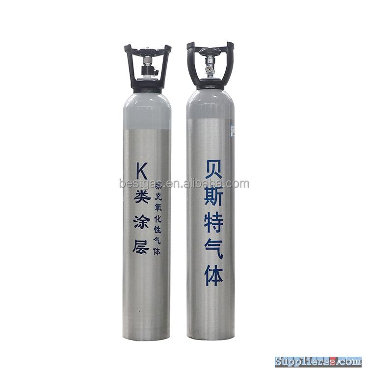 Logo Printed Medical Pressure Tank Bottle Cylinder Calibration Gas