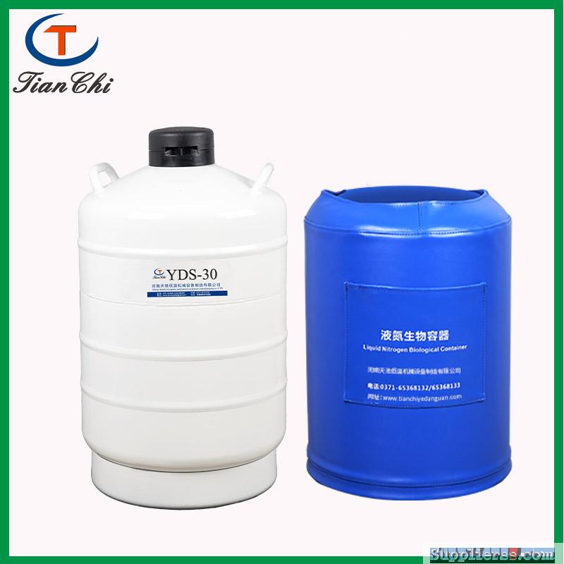 Bangladesh liquid nitrogen container dry ice tank 30 liters with protective sleeve five-ye