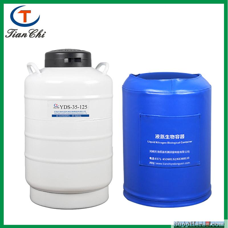 Storage liquid nitrogen semen tank YDS-35 liquid nitrogen container dry ice tank