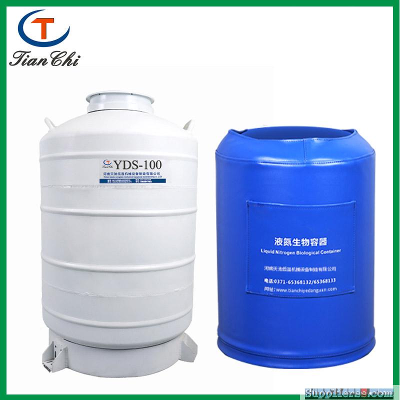 Storage liquid nitrogen semen tank YDS-100 liquid nitrogen container dry ice tank