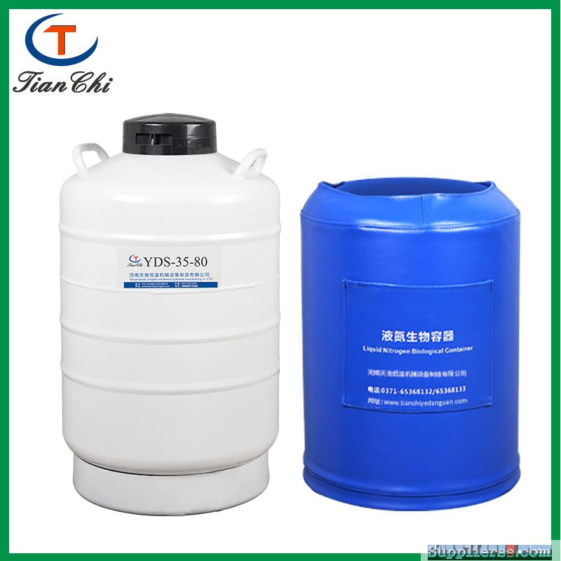 35 liters customizable liquid nitrogen storage container dry ice tank for laboratory