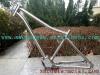 Titanium Full Suspension Bicycle Frame15