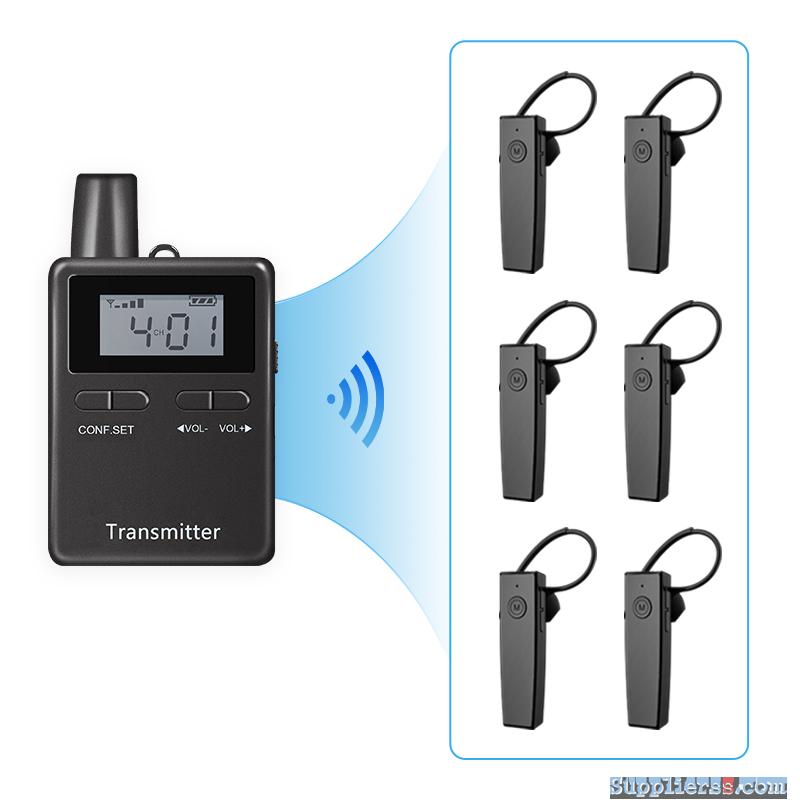 Ear hanging wireless tour guide explanation system5