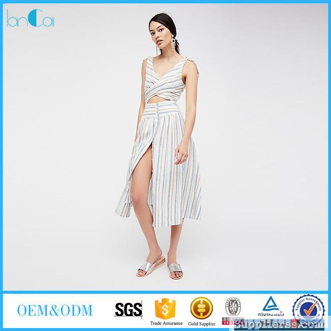Striped Linen Dress75