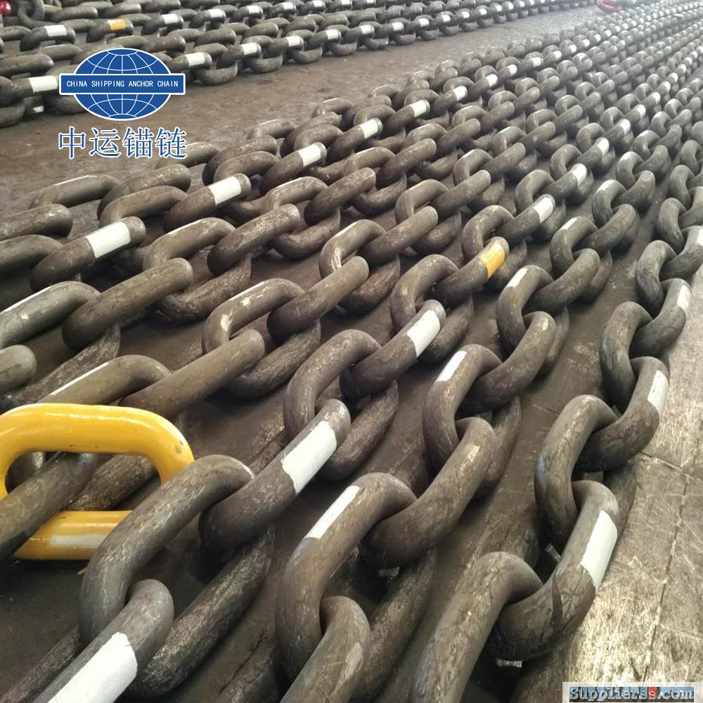 Offshore mooring chain factory