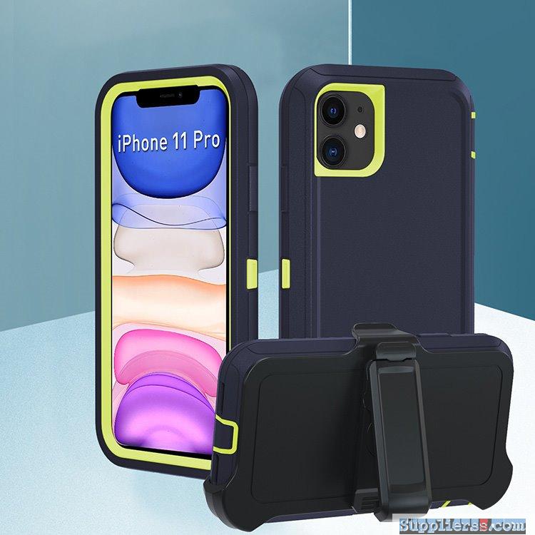 Armor Case With Belt Clip For IPhone 1149
