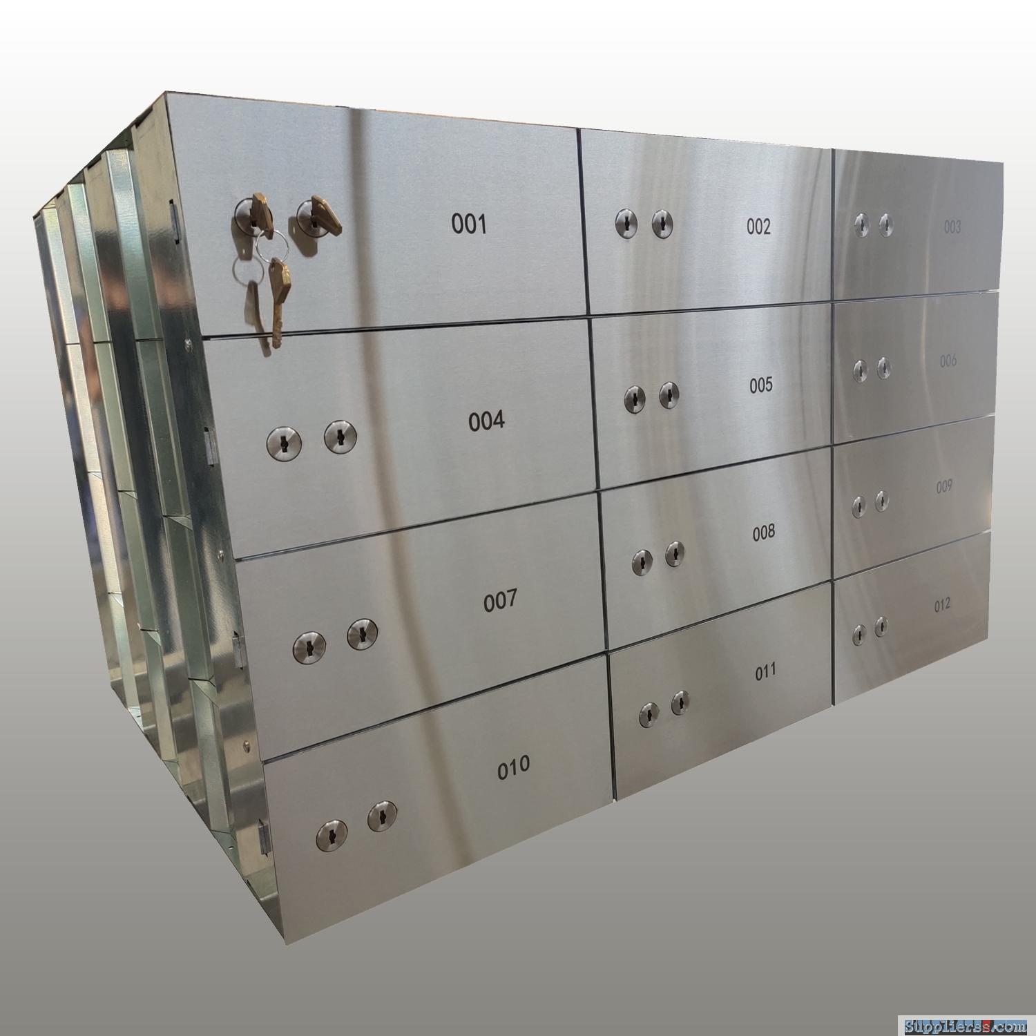 Stainless Steel Safe Deposit Box