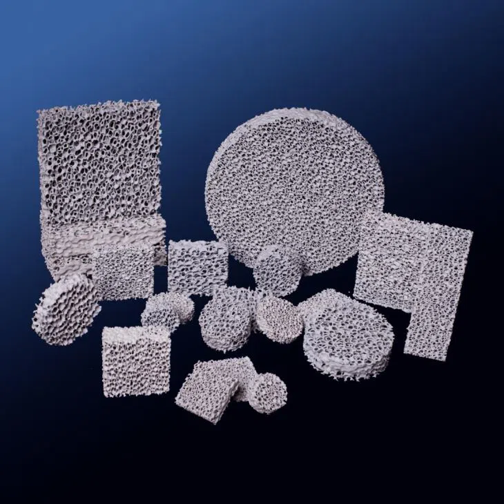 Silicon Carbide Ceramic Foam Filter For Gray Iron Filtration22