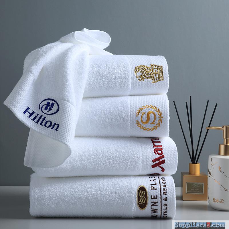 Luxury Hilton Bath Towel Organic Premium Cotton Maximum Softness Home Textile Hotel Towels