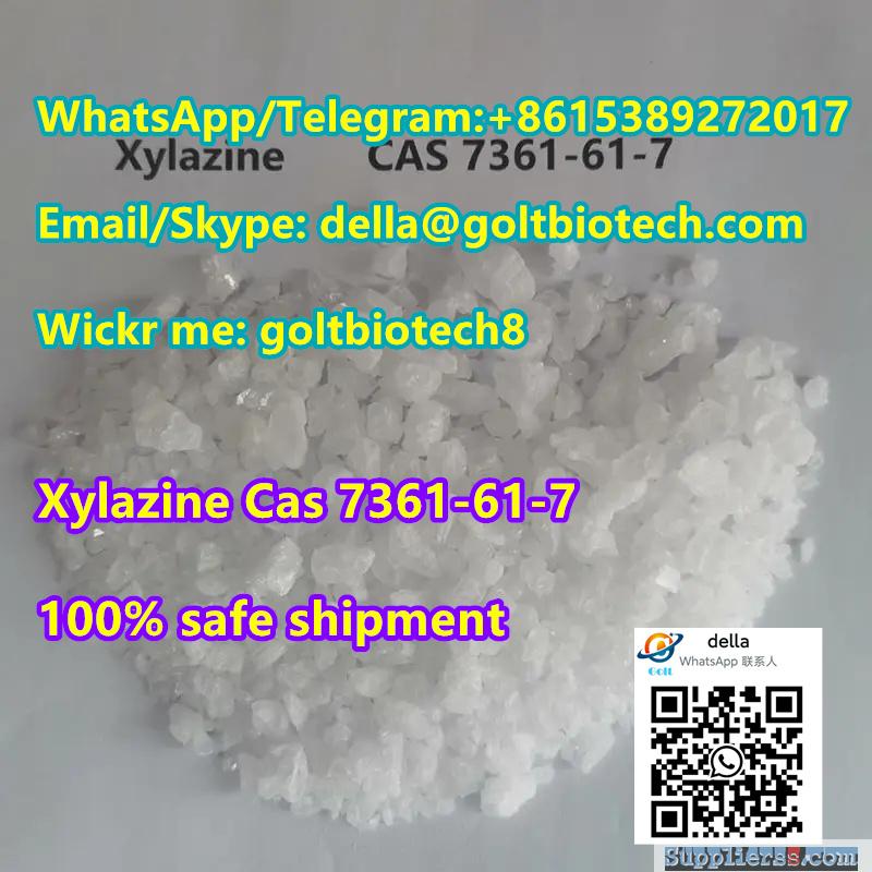 Pain killer Xylazine crystal Cas 7361-61-7 Xylazine powder Whatsapp +8615389272017
