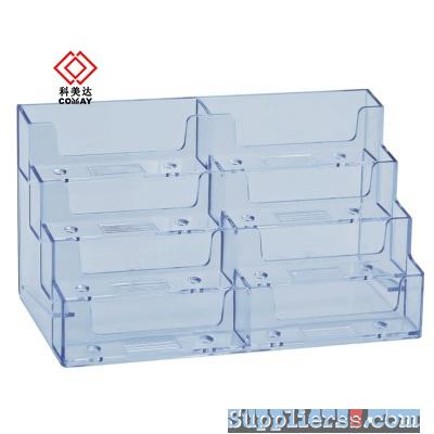 High quality transparent acrylic box with dust cover drawer