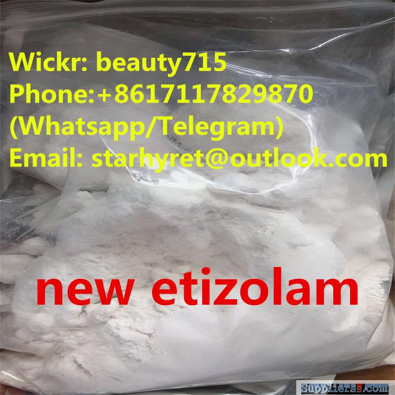 wickr:beauty715 high purity 99% white etizolamm powder online sale