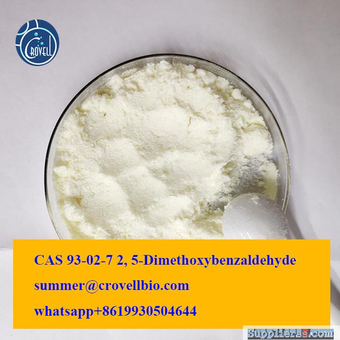 CAS 93-02-7 2, 5-Dimethoxybenzaldehyde China supplier (sales4@crovellbio.com) Whatsapp+861