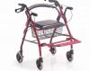 High Demand Outdoor Walker Folding For Elder Wheel Chair With Seat Disabled Shopping Alumi