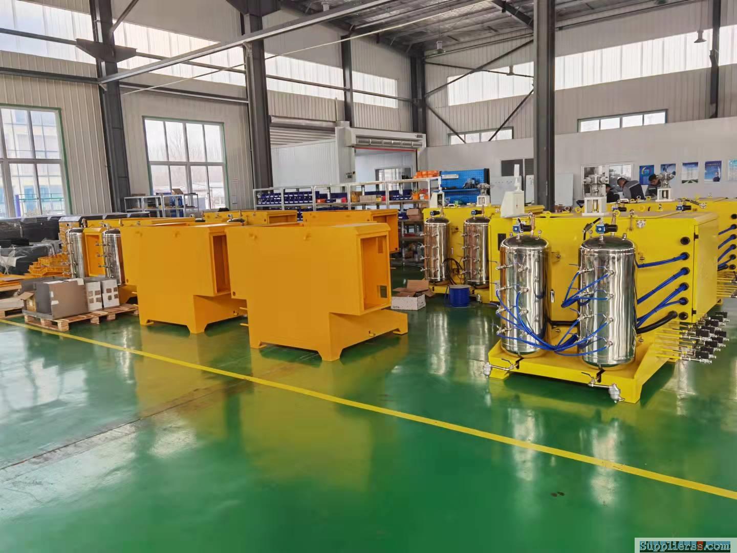 Fifth Generation High Efficiency Automatic Graphite Spray Station with Short Delivery Time