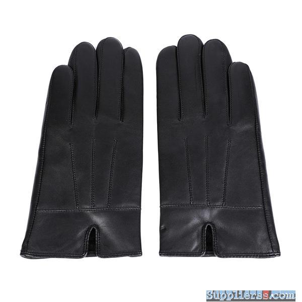 Fashion & warm mens leather gloves