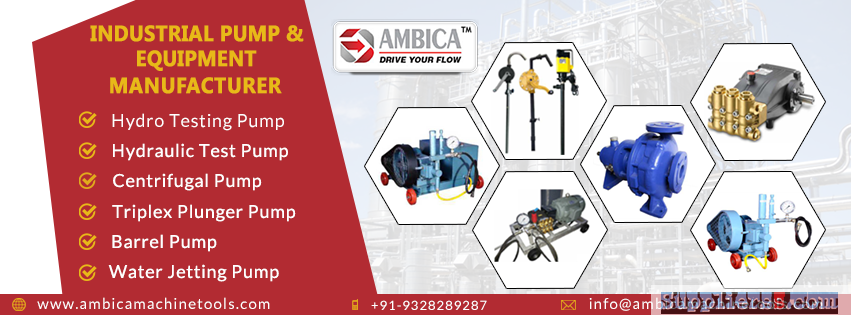 Ambica Machine Tools - Industrial Pump Manufacturer