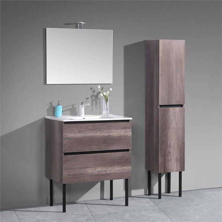 Floor Standing Bathroom Cabinet with Wooden Melamine54