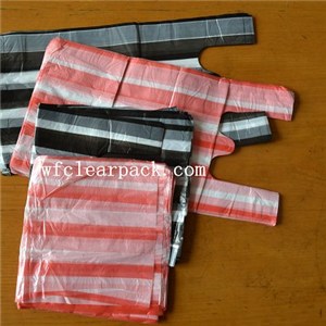 Stripe T-shirt Bags