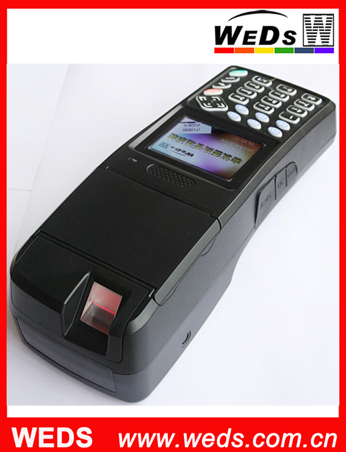 Fingerprint Handheld Terminal with Built-in Printer (WEDS-HP8)