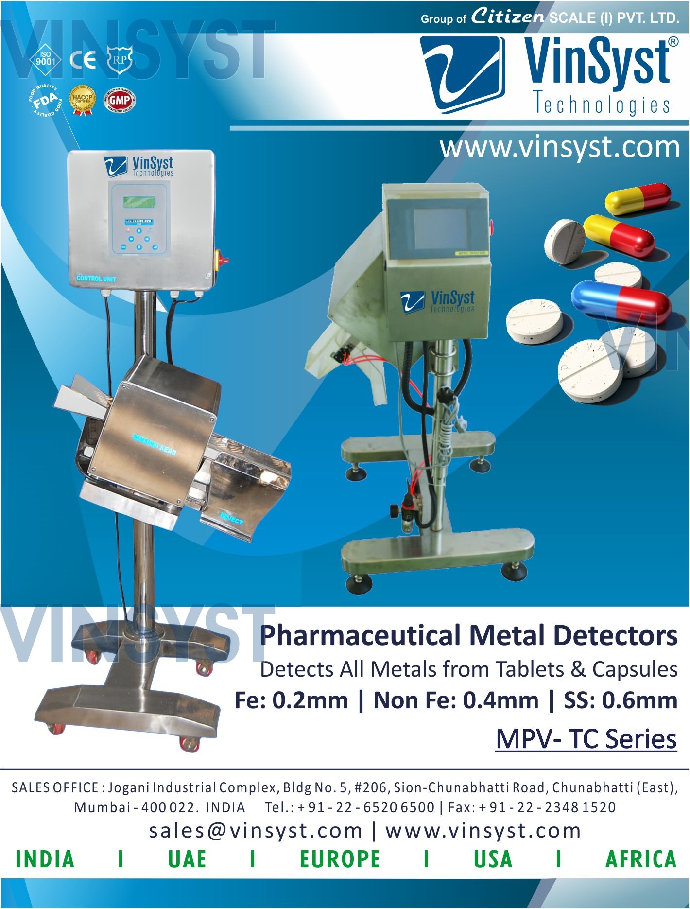 Pharma Metal Detector