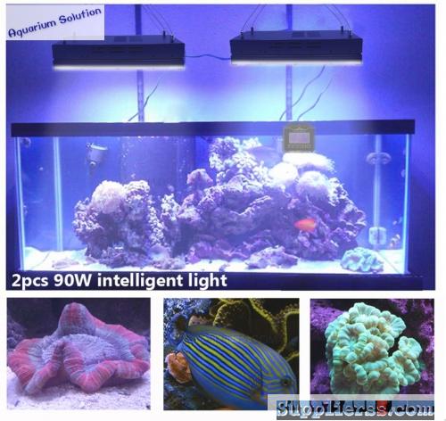 Dsuny LED dimmable aquarium light for saltwater aquarium fish tank