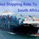 Sea Freight To South Africa