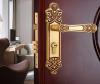 Luxury Anti Corrosion Rose Gold Entry Brass Main Handle Door Lock