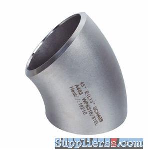Stainless Steel Buttweld 45 Degree Elbow 45 Elbow Pipe Bend Butt-weld Elbow