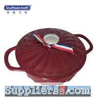 Hot Sell Ceramic Cast Iron Dutch Oven NH-RC10