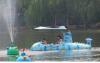 Water Boat Amusement Equipment Park Water Play Yehua Imitation Armored Car Laser Naval Shi