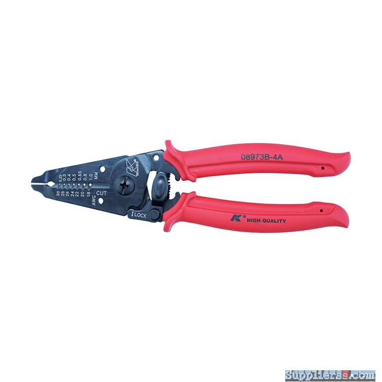 Crimping cutter and stripperstyle B