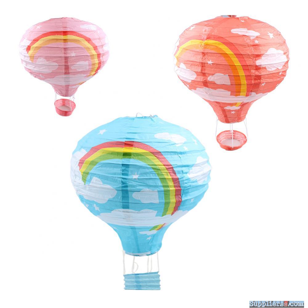 Rainbow light shade Hot Air Balloon