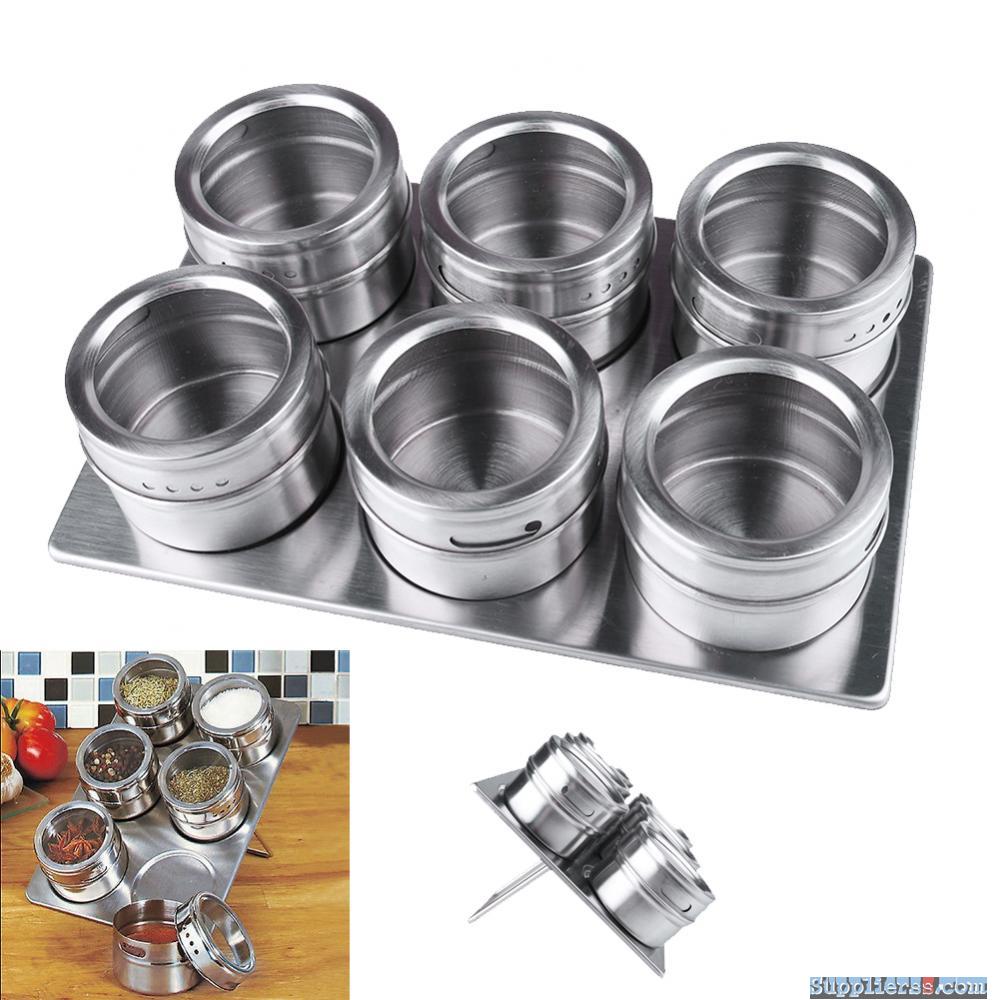 Stainless Steel Spice Canisters Cans