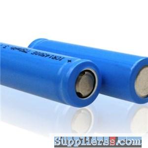 Cylinder Li-ion Battery Cell 14500 Rechargeable AA Size 3.7V 750mAh
