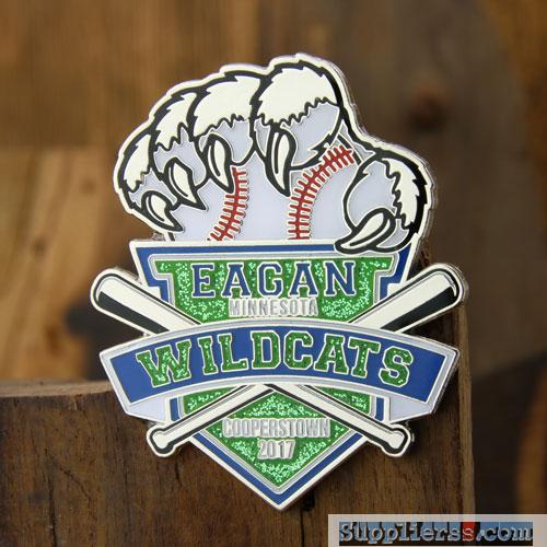 Baseball Trading Pins For Eagan Wildcats