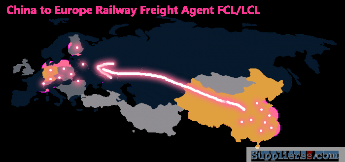 China to Hamburg(Germany) Rail Freight Tariff Logistic Agent