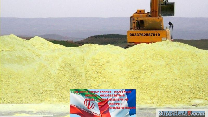 We sell sulphur 99.98% from Iran & Turkmanestan
