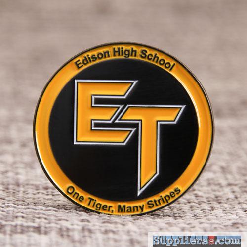 Edison High School Custom Enamel Pins