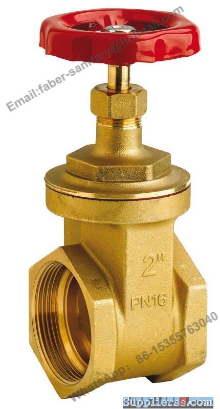 italy brass gate valve