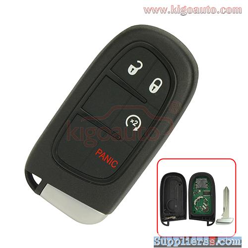 68105078 /GQ4-54T smart key 4 button 434Mhz 4A chip for 2015 Jeep Cherokee